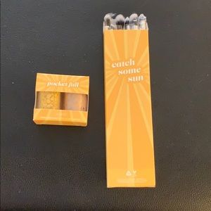 BNIB Colourpop Eyeshadow brushes and pigment